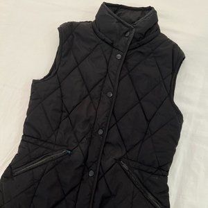 Black Zara winter vest!